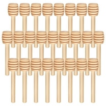 25 Pcs Honey Dipper Sticks - Wooden Honey Dipper- 3 Inch Mini Wooden Honeycomb Sticks, Honey Stirrer Stick For Honey Jar Dispense Drizzle Honey and Wedding Party Favors Gift