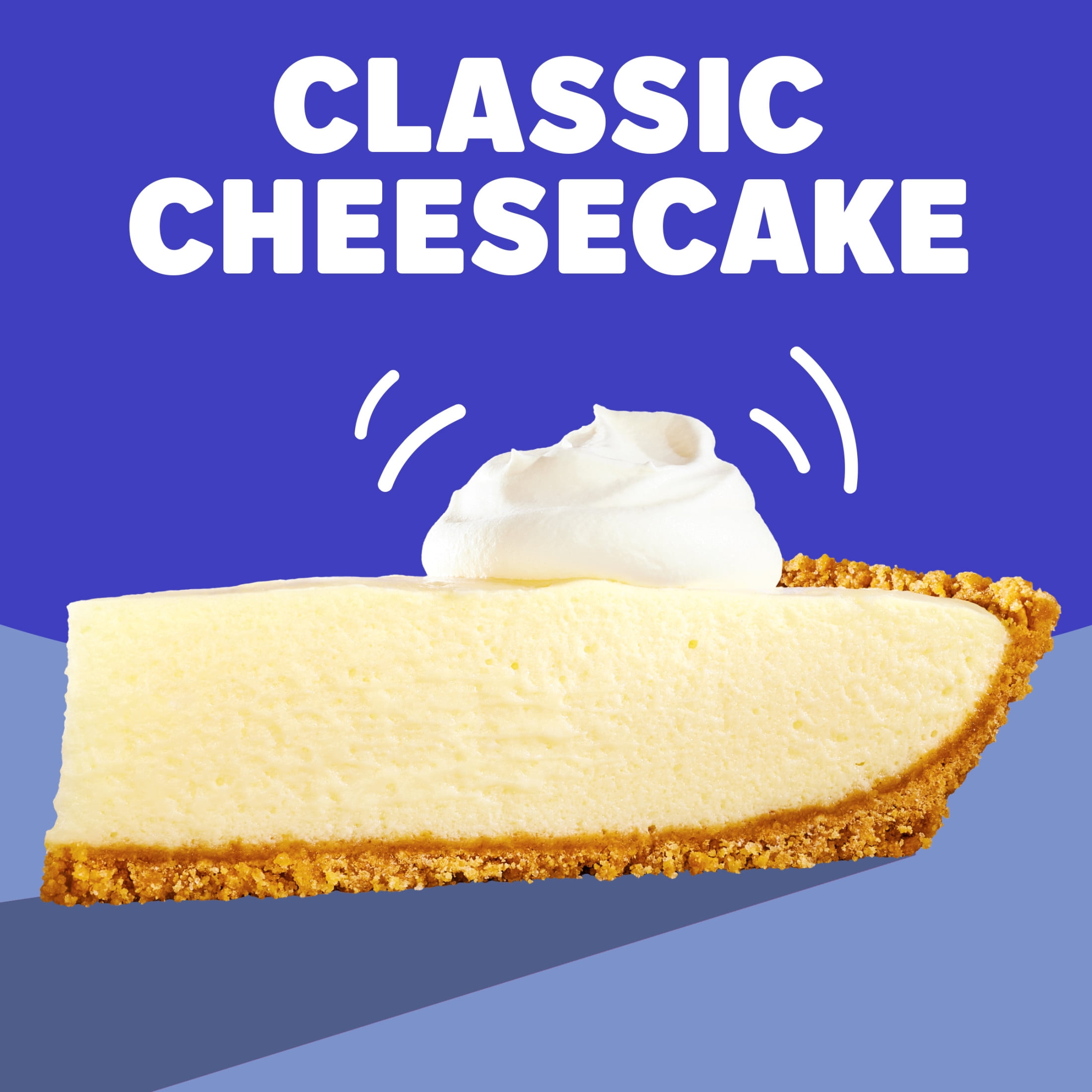 Jell-O No Bake Classic Cheesecake Dessert Kit with Filling Mix and Crust Mix, 11.1 oz Box