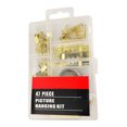 thumbnail image 2 of 47pcs Picture Hanging Kit Wooden Frame Wall Mounting Hooks Nails Picture Hanging Wire Kit, 2 of 10