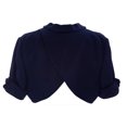 thumbnail image 2 of Giorgio Armani Women's Silk Shrug Jacket IT 50 Navy Blue, 2 of 3