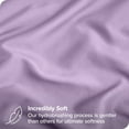 thumbnail image 3 of Bare Home Body Pillowcase - Envelope Closure - Ultra Soft - Double Brushed - Lavender, 3 of 6