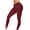 Wine#1, variant on LEBONYARD Women's High-Rise Ankle Knit Leggings,Plus Size Pants for Women,Women's Christmas Printed Leggings Yoga Casual Pants Brown XXL