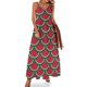 thumbnail image 1 of Vestido sin mangas con escamas de sandía Vestido de verano para mujer Ropa de mujer 2024 novedades, 1 of 7