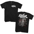 thumbnail image 1 of Street Fighter Release Dates Black Adult T-Shirt ***F&B***, 1 of 2
