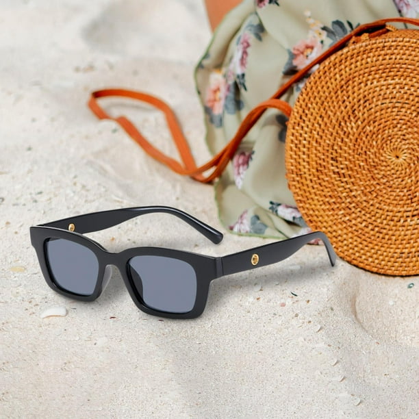 Gafas de sol rectangulares Yuyangstore para mujer Protección