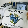 thumbnail image 4 of Embroidered Texas Bluebonnet Sweatshirt, 4 of 5