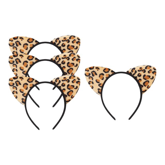 Diademas decorativas a la moda jinwen accesorios bonitos para el cabello aro de pelo de orejas de gato negro