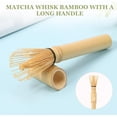 thumbnail image 4 of Bamboo Matcha Whisk with Long Handle and Stand, Traditional Japanese Chasen Matcha Stirrer, Bamboo Whisk for Matcha Tea (1 Set Bamboo Whisk), 4 of 8