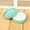 light green, variant on 3Pcs Round Velvet Jewelry Box Ring Box for Earring Necklace Bracelet Gift Box-gold-1PCS