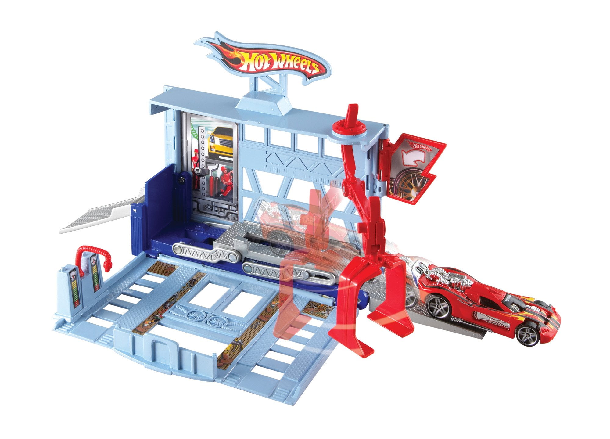 hot wheels car lift