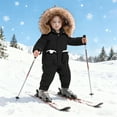 thumbnail image 2 of lnmuld Two Piece Insulated Kids Snowsuit for Cold Weather Outdoor Winter Activities and Gear Size:1-2 Years, 2 of 5