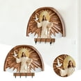 thumbnail image 1 of Oliegs Calendar Wall Mounted Key Holder Organizer With Hooks Sturdy Entryway Storage Rack For Home Keys Mail And Christmas, 1 of 5