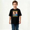 thumbnail image 2 of Boys Graphic T-Shirt Funny Monkey Business Kids Tees 100% Cotton Short Sleeve Tops Ages 4-13Y, 2 of 4