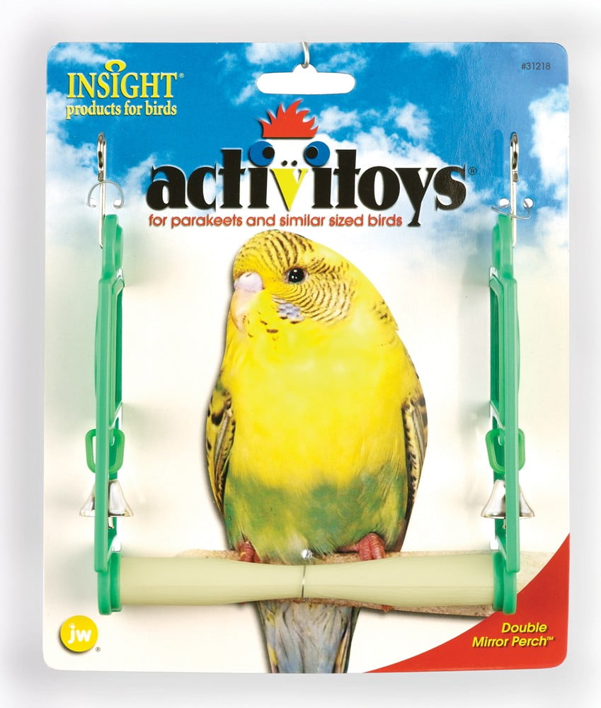 Jw Pet Company Insight Double Mirror Swing Bird Toy (Pack of 1