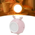 thumbnail image 2 of Zyyini Baby Deer Nightlight,Cute Pet Night Light Portable Adjustable Brightness Eye Protection Three Level Color Temperature Bedroom Night Light, 2 of 8