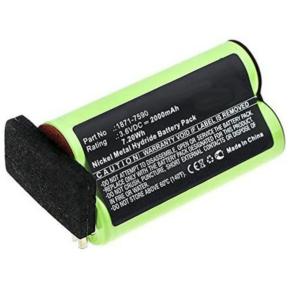 Moser Chrom Style 1871, Wahl Ermila 1872 Clipper Battery 1871-7590, 1871-7591 Ni-MH 2000mAh