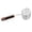 black handle, variant on TISHITA Skimmer Ladle Food Strainer Colander Hanging Mesh Strainer Drainer Drainer Ladle Dumplings Cooking Kitchen Fried Food Meatballs black handle