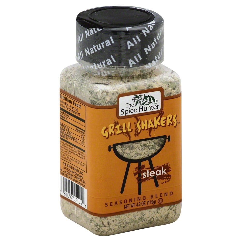 The Spice Hunter Grill Shakers Steak Seasoning Blend, 4.2 OZ Walmart