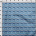 thumbnail image 4 of oneOone Polyester Lycra Medium Blue Fabric Abstract Fabric For Sewing Printed Craft Fabric By The Yard 56 Inch Wide, 4 of 4