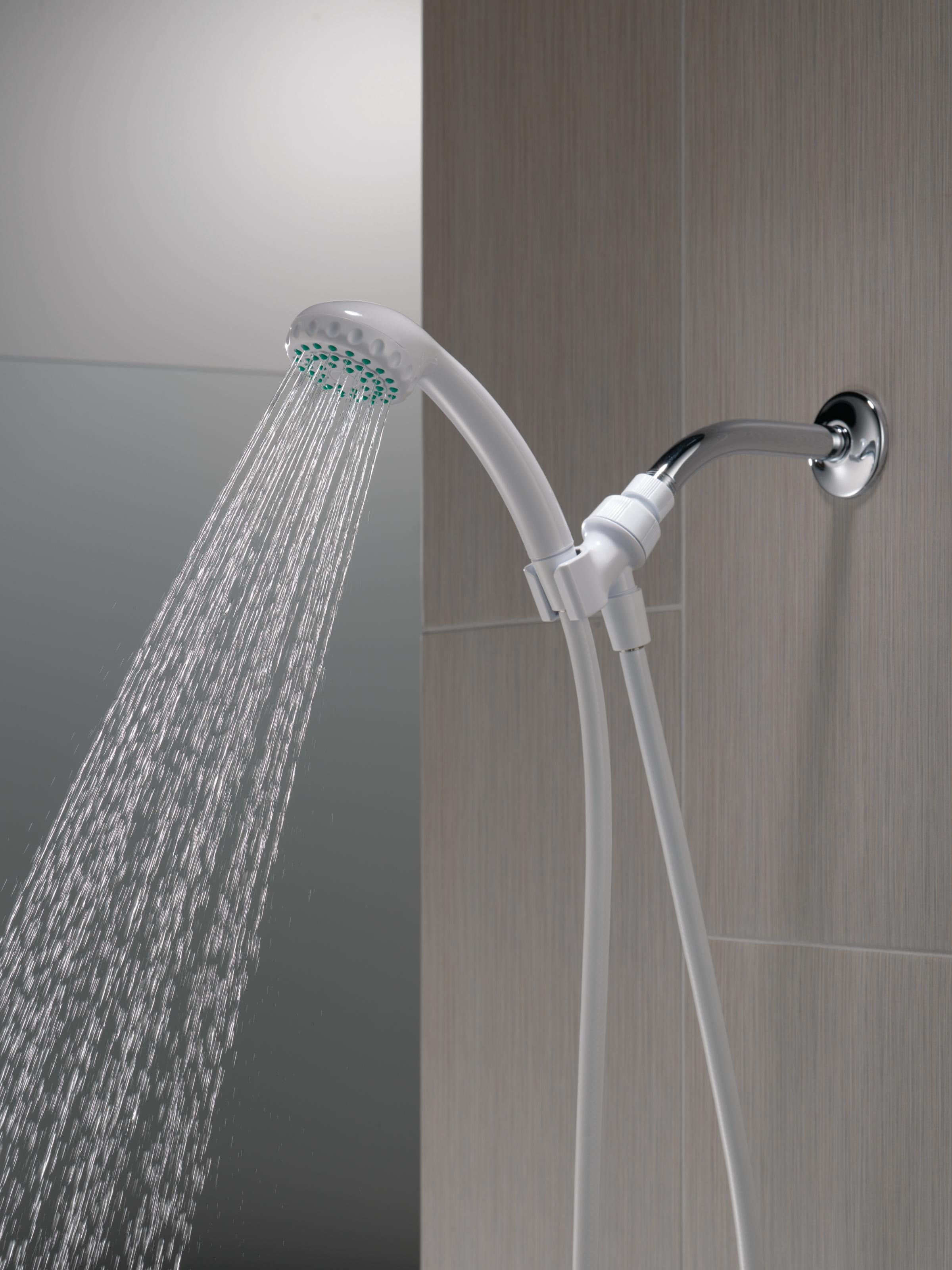 Peerless 1-Spray Hand Shower with Touch-Clean in White 76147WH