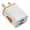 Orange, variant on Solivara Smartphone Fast Charger Wall Mount With Glowing Water Drop Design Portable Usb Charging Hub (Orange,2.17×1.38in)