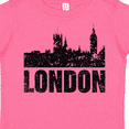 thumbnail image 4 of Inktastic London England City Skyline with Grunge Boys or Girls Toddler T-Shirt, 4 of 5