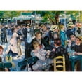 thumbnail image 3 of Renoir, Pierre-Auguste 24x19 Black Modern Framed Museum Art Print Titled - Dance at Le Moulin de la Galette, 3 of 5