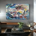 thumbnail image 4 of Wassily Kandinsky Wall Art Moscow Gallery Wrapped Canvas Art For Bedroom Livingroom Decoration Print Ready to Hang, 4 of 6