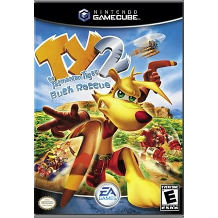 Ty The Tasmanian Tiger 2: Bush Rescue - Gamecube (Best Multiplayer Gamecube Games)