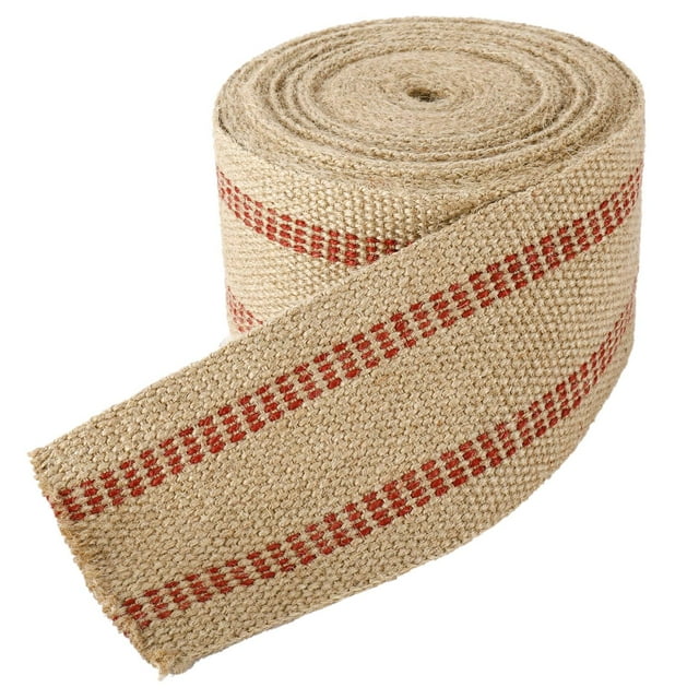 Cinta adhesiva de yute YaecCC Craft de 3,5 cm x 9 m, 5 kg, muy resistente