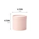 thumbnail image 2 of Caja de cartón rosa para fiestas con tapas, Cubo de flores, regalo, embalaje presente, asidero redondo, adornos de almacenamiento para fiestas Almacenamiento y organización del hogar Negro Billuyoard HA081903-01, 2 of 6