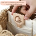 thumbnail image 6 of Diaper Caddy Organizer Seagrass Nursery Basket with Divider for Baby Essentials, 6 of 8