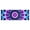 Colorful Tie Dye, variant on Purple Blue Tie Dye Pattern Kitchen Rug Mat,Kitchen Runner Rugs Non Skid Washable,Decorative Kitchen Floor Mats for Kitchen,Sink,Laundry,17"X47"
