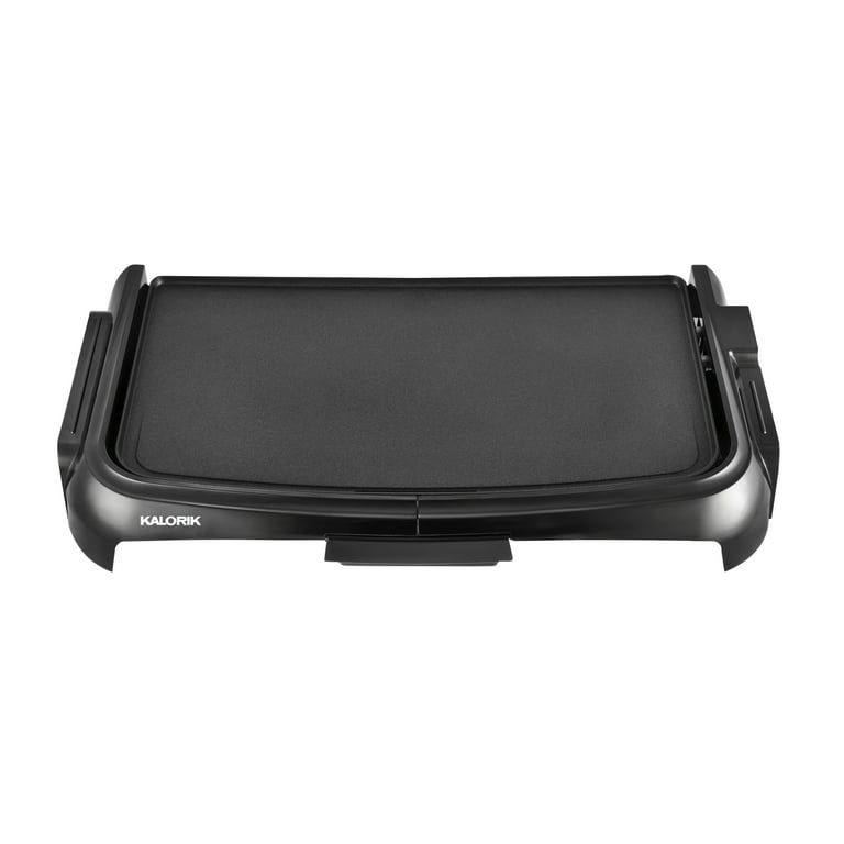 BLACK+DECKER GD2011B Family Sized Electric Griddle, 12 x 22-Inches