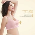 thumbnail image 2 of Sujetador de lactancia para mujer, conjunto de 2 piezas con clip sin costuras, almohadilla push-down, sujetador para mujeres embarazadas, 2 of 6