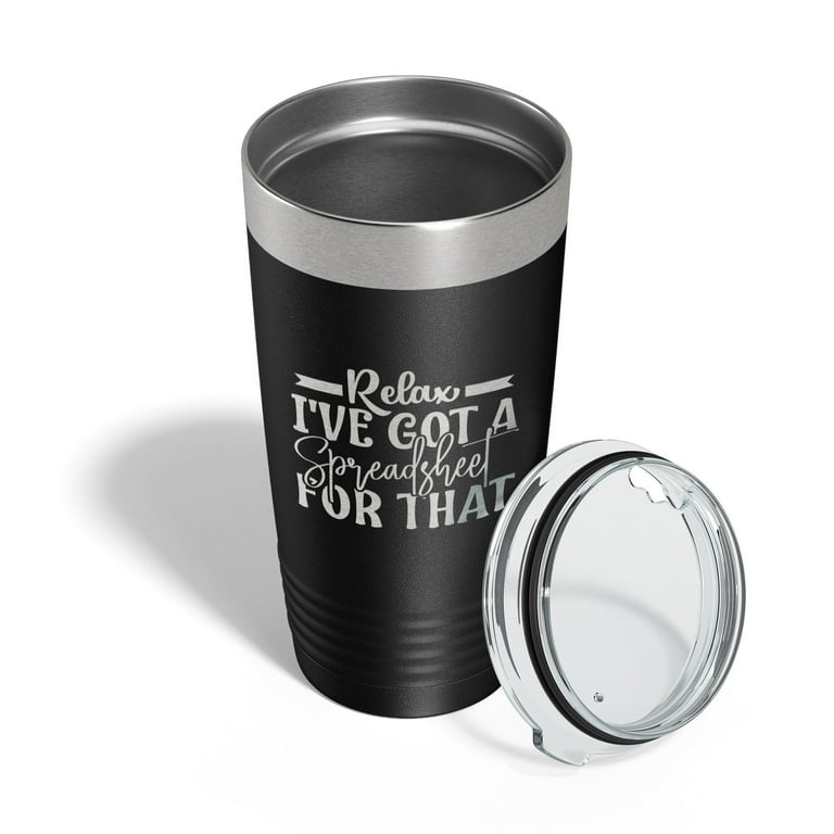 Oh, This Calls For A Spreadsheet Tumbler, 20 Oz Tumbler Gift  For Accountant, CPA, Coworkers, Friends, Sisters, Personalized Simple Modern  Water Bottles: Tumblers & Water Glasses