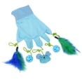 thumbnail image 4 of Cat Teaser Glove Faux Feather Cat Interactive Toy Cat Teaser Toy Cat Play Toy, 4 of 10