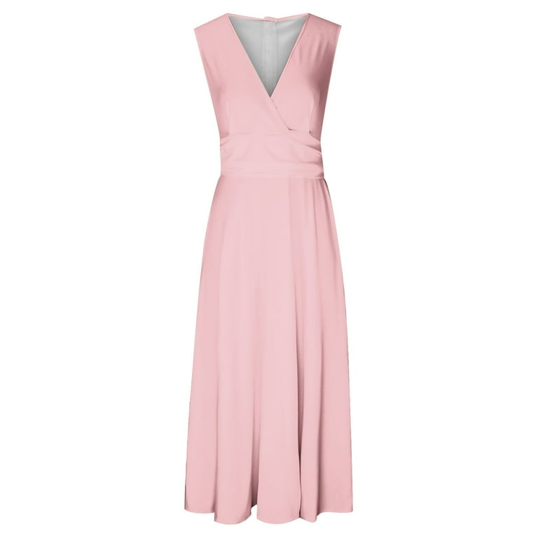 Toga Dress for Women,Women's Spring/Summer Sleeveless Solid Color V-Neck Wrapped Chest Long Dress,Women's Gown Dress Halter Cocktail Dress Bridesmaid Long Dresses. - Walmart.com Toga Dress for Women,Women's Spring/Summer Sleeveless Solid Color V-Neck Wrapped Chest Long Dress,Women's Gown Dress Halter Cocktail Dress Bridesmaid Long Dresses. - Walmart.com