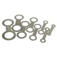 thumbnail image 1 of tredstone 8 Pieces/set Saxophone Pads Reusable Precision Sax Repair Kit Musical Instrument Craftsmen Accessories Hardware, 1 of 6