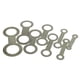 thumbnail image 1 of Juego de 8 almohadillas de saxofón de Acero inoxidable Soidarity Kit de reparación de saxofón Soprano, 1 of 6