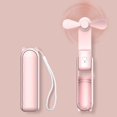 thumbnail image 1 of HZ001 Built In 1200mAh Battery Small Pocket Fan 3 Speed Modes 7-10 Hours Telescopic Handheld Fan - P, 1 of 5