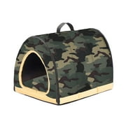 Green Army One-Zip Pet House - Small