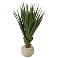 thumbnail image 6 of Nearly Natural Spiked Agave Artificial Plant in Sand Colored Bowl (Indoor/Outdoor), 6 of 6