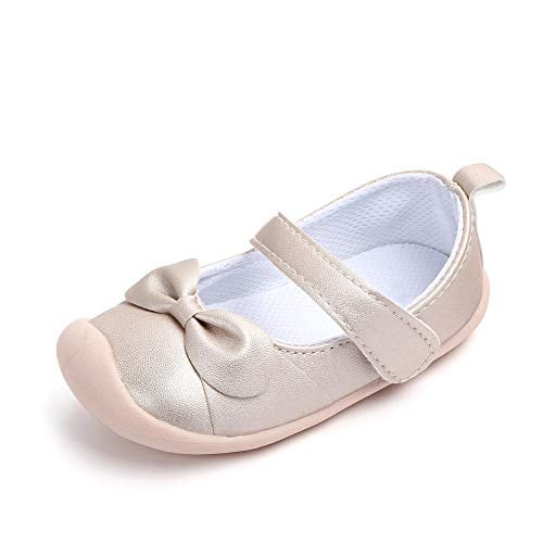 Estamico Baby Girls Bow Shoes Soft Sole Infant Toddler Sandals 