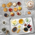thumbnail image 6 of Baking Sheet with Cooling Rack Set(1 Pan+1 Rack) 16'', Stainless Steel Baking Pan with Wire Rack, Heavy Jelly Roll Sheet Pan&Bacon Rack for Oven Cooking, Cookie Sheet, 16 x 12 x 1 Inch, 6 of 7