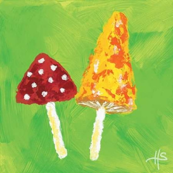Mushrooms Canvas Ar