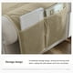 thumbnail image 5 of Funda de sofá reversible para perros y gatos | Protector de muebles impermeable con correas elásticas y varillas de espuma | 172 x 190 cm, gris, beige, café y negro, 5 of 7