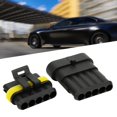 thumbnail image 3 of Car Electrical Connector5 Sets 4P 5P Waterproof Connector Car Connector Seamless Integration, 3 of 5