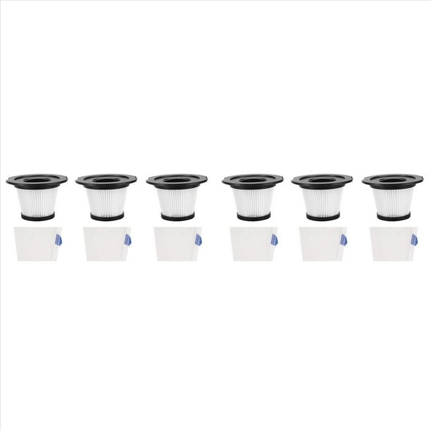 Paquete de 6 Filtros HEPA de Repuesto Compatibles con la Aspiradora InaláMbrica K17
