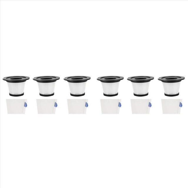 Paquete de 6 Filtros HEPA de Repuesto Compatibles con la Aspiradora InaláMbrica K17